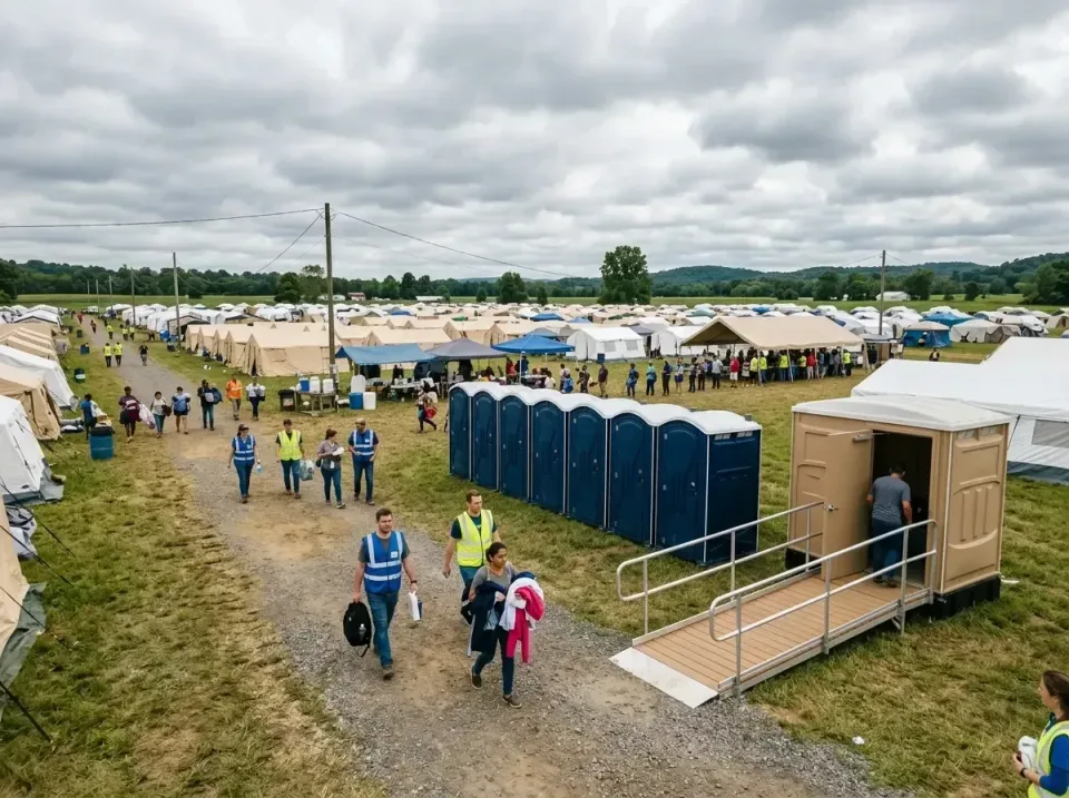 disaster-relief-camp-restrooms-010 — frequently asked questions, Dumpster & Portable Bathrooms Rental in Metamora, IL
